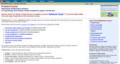 Desktop Screenshot of problemtracker.com